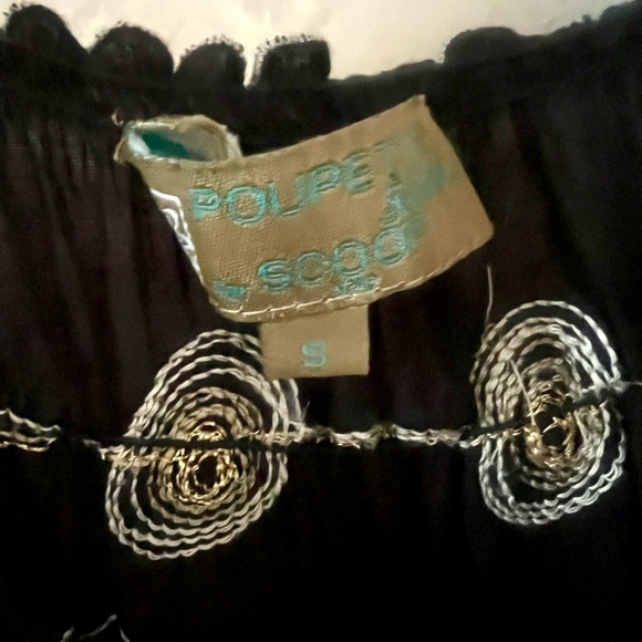 One-of-a-kind Scoop NYC black and gold dress - Picture 4 of 4